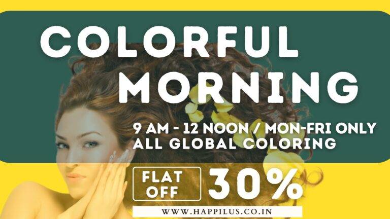 “COLORFUL MORNING” – AUG PROMOTION